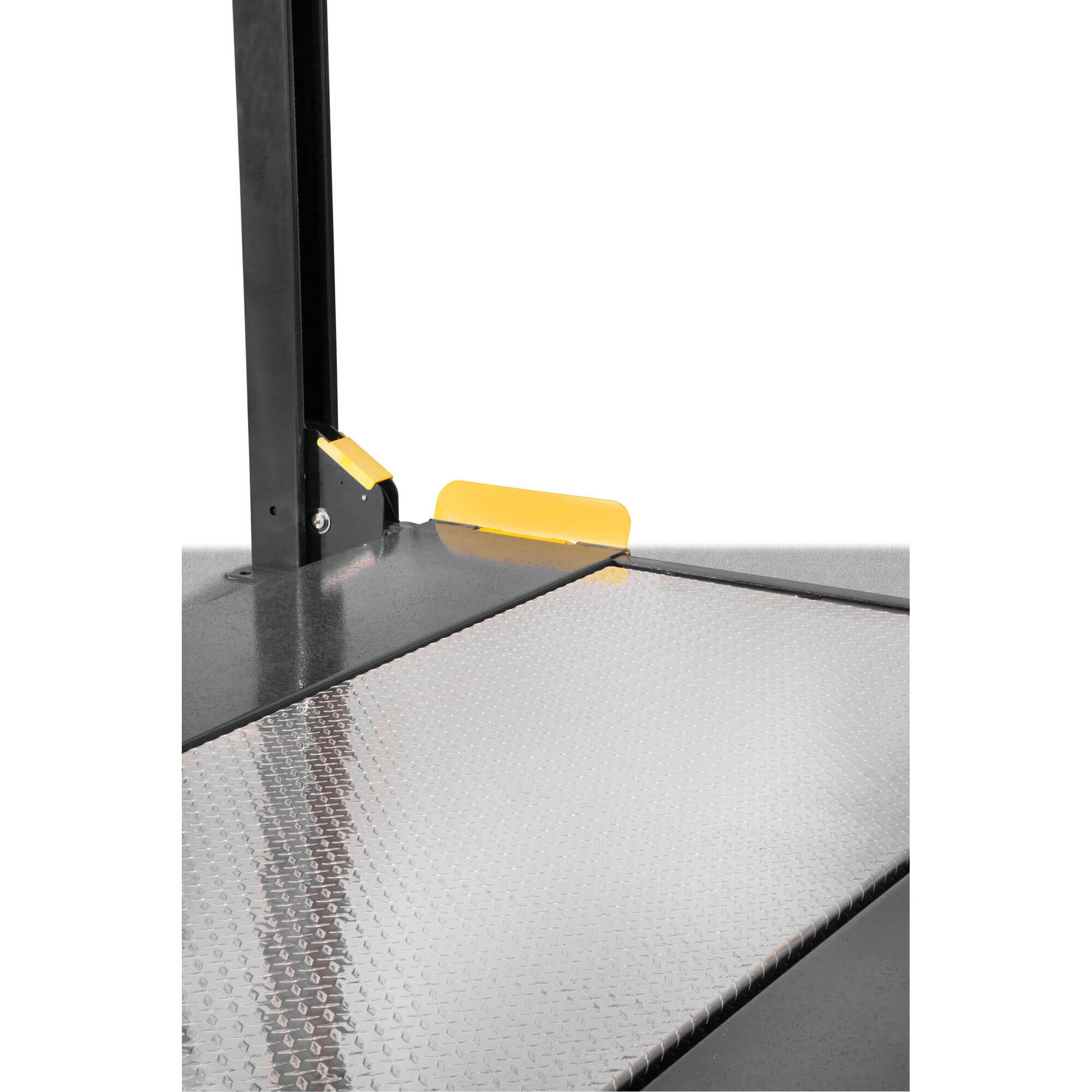 BendPak Aluminum Deck Long-Wide Runway Setting — 4-Post Lift, Diamond Plate, Pair, Model# Aluminum_Deck-Long-Wide